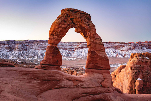 Delicate Arch in Arches National Park by Jonathan Yogerst