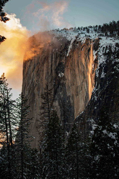 Yosemite Firefall 2 by Jonathan Yogerst