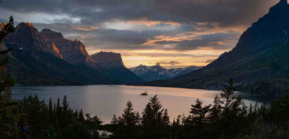 St. Mary's Lake Glacier National Park by Jonathan Yogerst