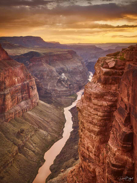 Toroweap Sunset (2011) - Grand Canyon North Rim, Arizona [David Balyeat]