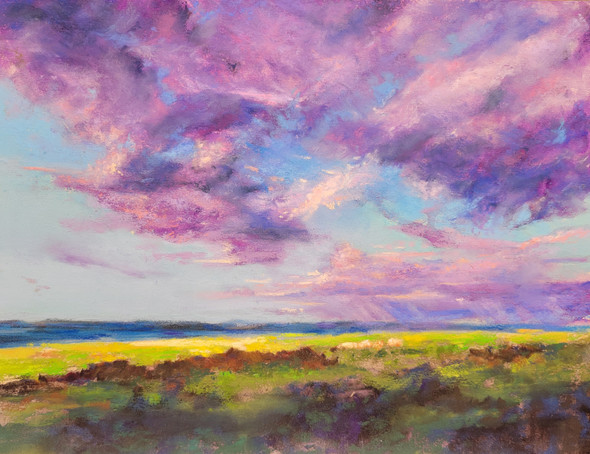 Badlands Sunrise (Original Painting) by Bob Palmerton