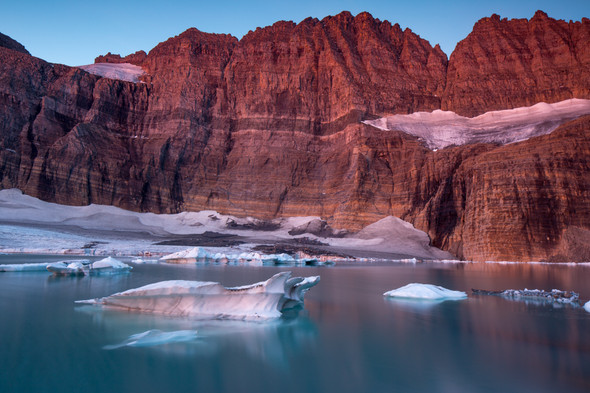 Grinnell Glacier, Montana by Andy Austin