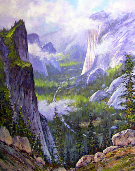 View From 4 Mile Trail (Original Painting) by Donald Neff