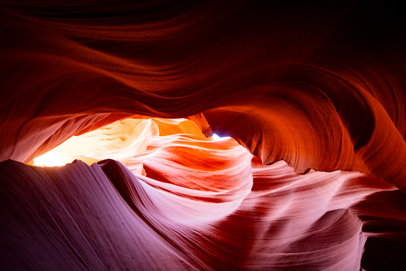 Colors of Lower Antelope Canyon, Grand Teton National Park by Ruby Hour Photo Art ~ Marcela Herdova