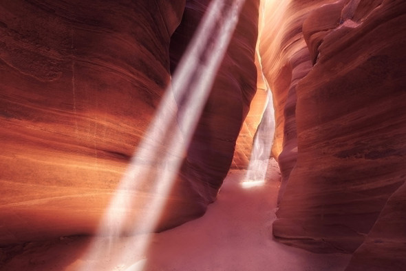 Slot Canyon 1 by John Haymore