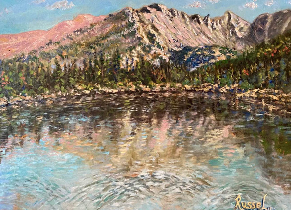 Bear Lake in the Afternoon (Print) by Michael J. Russel