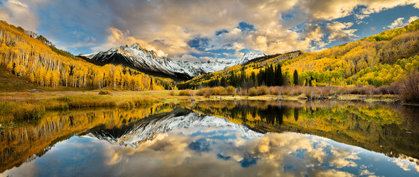 Autumn Arc - Rocky Mountain Fall Colors by Lewis Carlyle