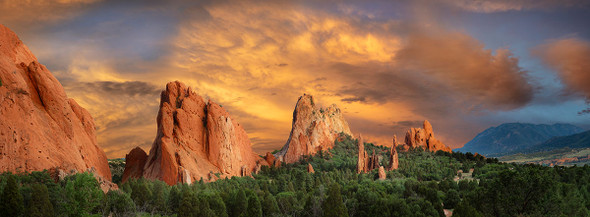 Garden of the Gods Sunset