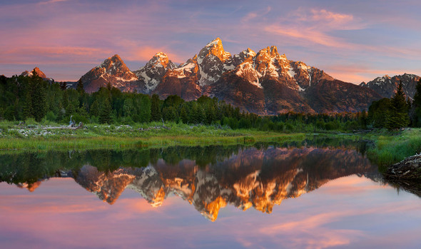 Grand Teton Sunrise by Lewis Carlyle