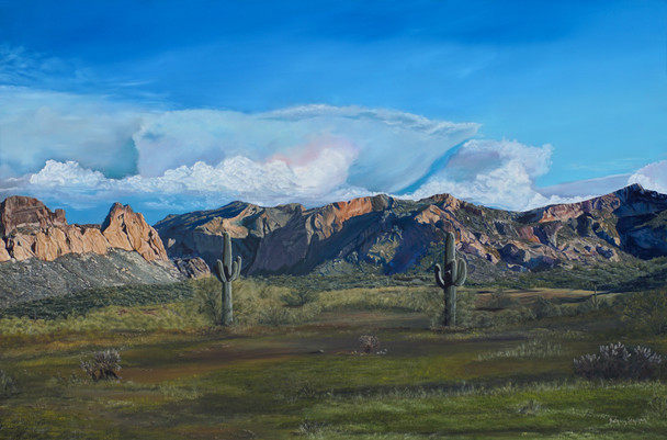 Gatekeepers (Original Painting) 24x36 Framed by Bethany Stephan