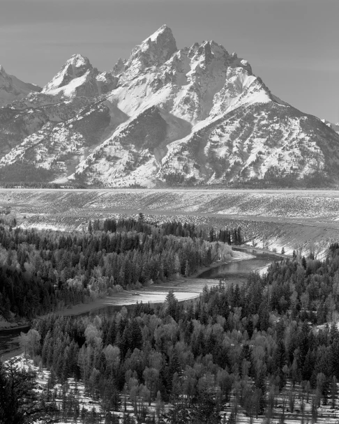 Vertical Tetons in Wyoming by William Lemke