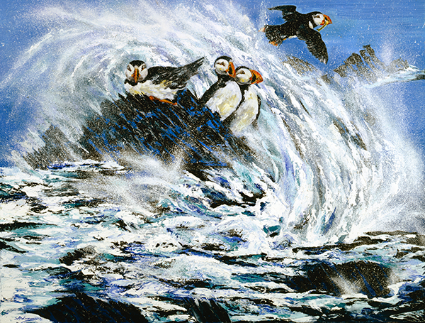 QUIET SERENITY (Original Painting) Oil on Linen 36 x 48 Unframed by Susan Andreasen