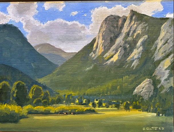 MacGregor Ranch (Original Painting) Oil on Canvas 12 X 16 by John Thomas Soltesz