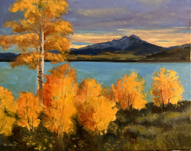 Dillon Evening (Original Painting) 16 x 20 Framed by Deb Bartos