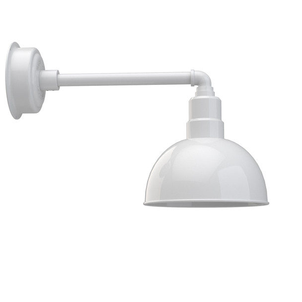 Blackspot White Metropolitan 10" Indoor/Outdoor LED Barn Light Blackspot White Metropolitan 10" Indoor/Outdoor LED Barn Light