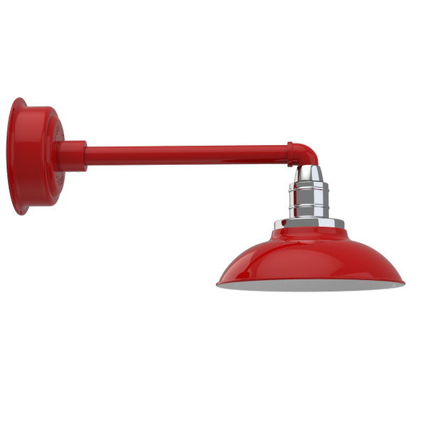 10" Metropolitan Cherry Red Peony LED Indoor/Outdoor Barn Lights