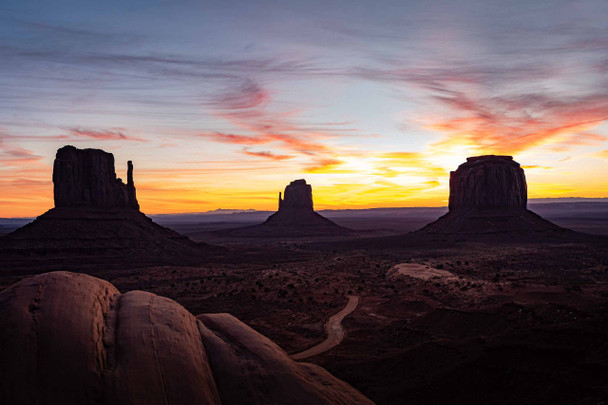 Monument Valley Sunrise by Jonathan Yogerst
