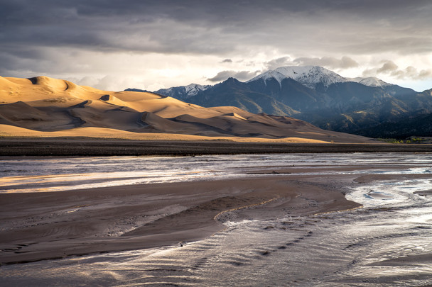 Sunrise at the Dunes - Great Sand Dunes National Park by Riley K Photo