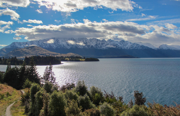 Lake Wakatipu, Queenstown, New Zealand by Craig Fentiman