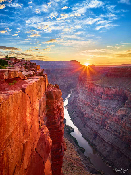 Toroweap Sunrise (2011) - Grand Canyon North Rim, Arizona by David Balyeat