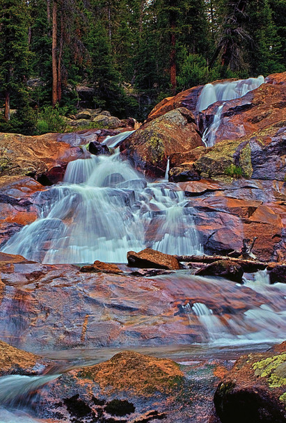 Granite Falls - Rocky Mountain National Park by Brian Kerls Photography
