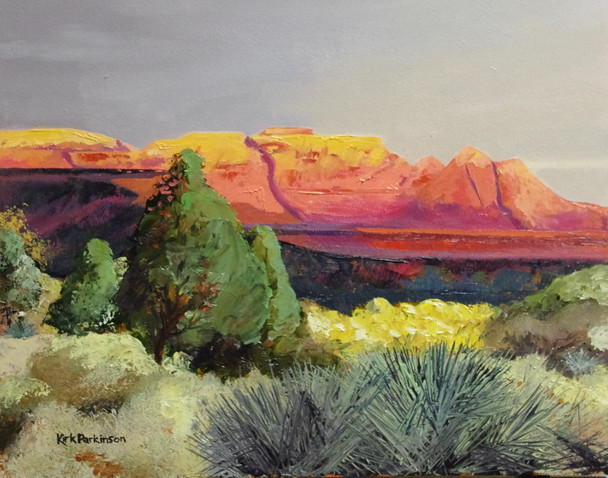 Toward Virgin (Original Painting) by: Kirk Parkinson.