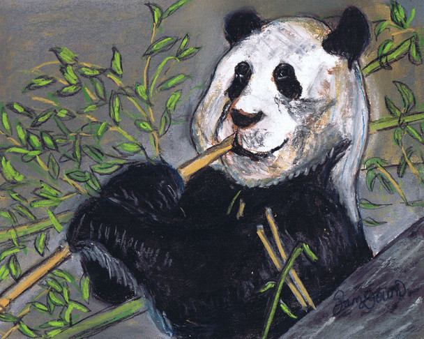 Bamboo Panda by Samara Doumnande