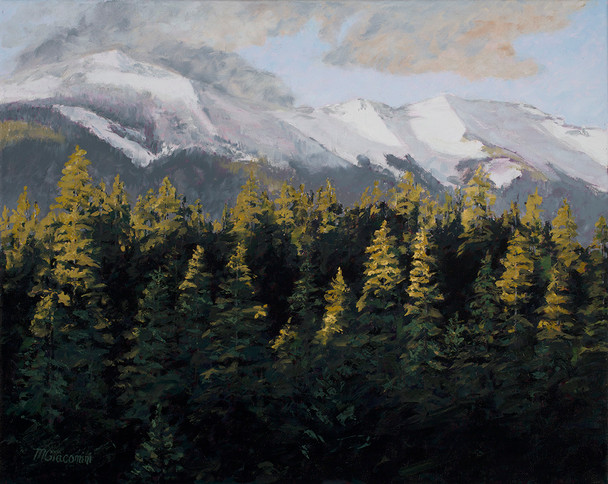 Spring Glow (Original Painting) by Mary Giacomini