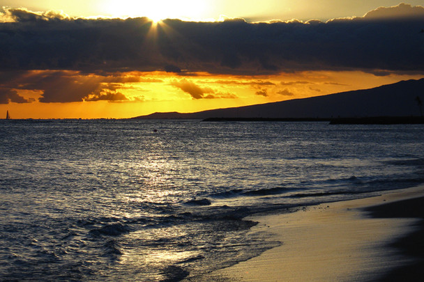 Sunset in Hawaii by Fotodynamics / Ted Carlson - TCSUNETHI1