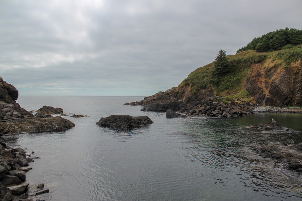 View of the Pacific Ocean from the Oregon Coast by Craig Fentiman