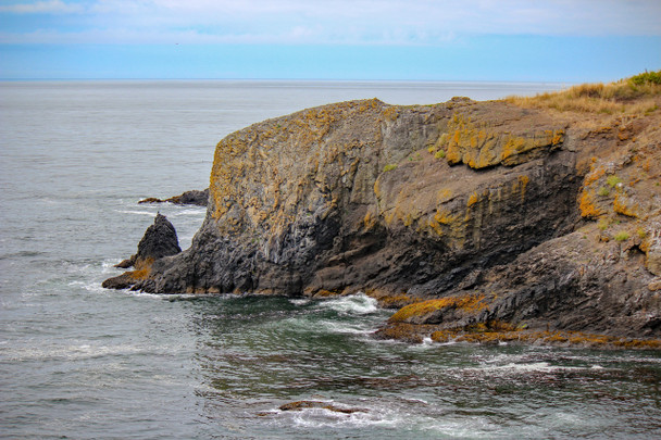 Hint of blue sky on the Oregon Coast by Craig Fentiman