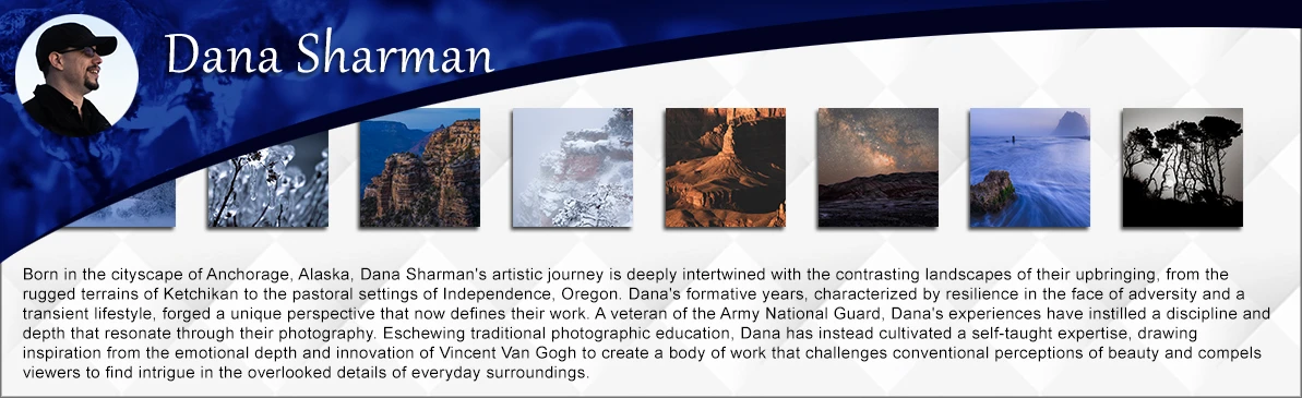 Featured artist for photography and prints