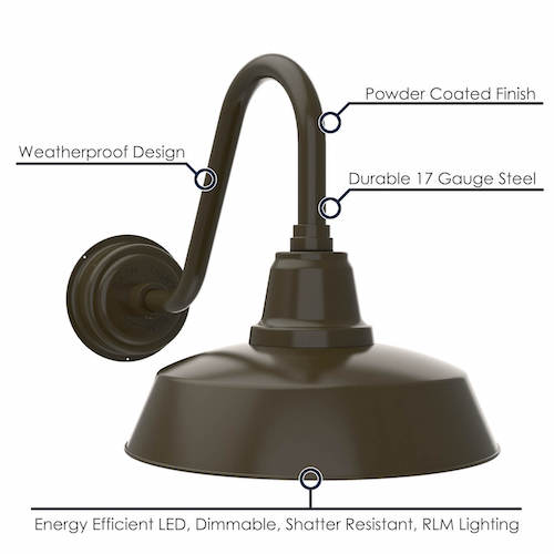 cocoweb barn light goodyear motion sensor