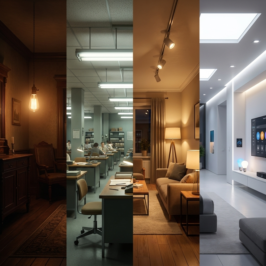 Edison Light Computer The Evolution of Lighting: Edison to LED Innovations - Cocoweb ...