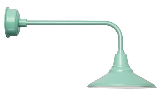 cocoweb barn light calla traditional arm