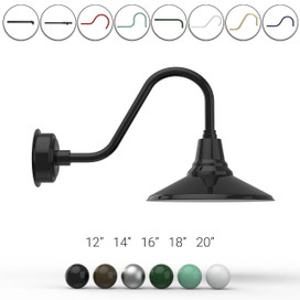 Customizable Calla Indoor/Outdoor LED Barn Light