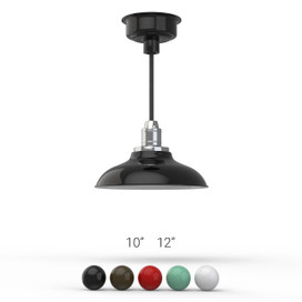 Customizable Peony Indoor LED Barn Pendant Light