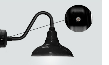 barn light with photocell