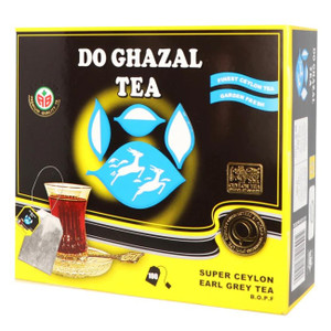 Black Tea with Earl Grey 100 Tea Bags - Do Ghazal Black Tea with Earl Grey 100 Tea Bags - Do Ghazal