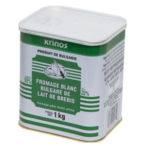 Bulgarian White Brined Sheep's Milk Cheese 800gr - Krinos Bulgarian White Brined Sheep's Milk Cheese 800gr - Krinos