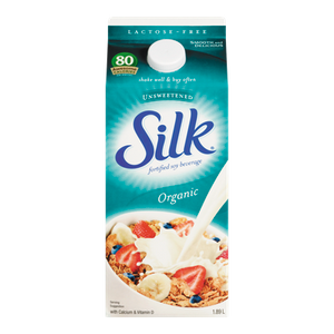 Soy Beverage, Unsweetened (1.89 L) - SILK Soy Beverage, Unsweetened (1.89 L) - SILK