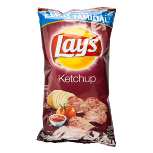 Potato Chips, Ketchup (255 g) - LAY'S Potato Chips, Ketchup (255 g) - LAY'S