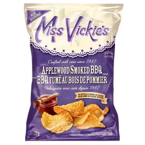 Applewood Smoked BBQ Chips (220 g) - MISS VICKIE'S 