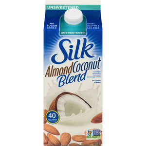 Almond Coconut Blend, Unsweetened 1.89 L - Silk Almond Coconut Blend, Unsweetened 1.89 L - Silk