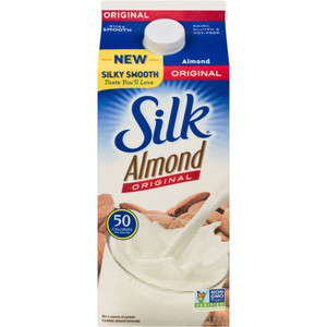Almond Milk, Original 1.89 L - Silk Almond Milk, Original 1.89 L - Silk