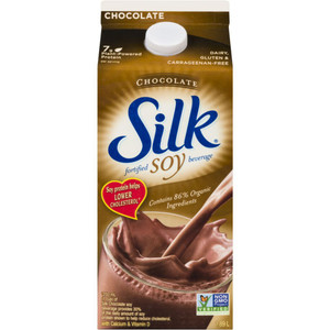 Soy Beverage, Chocolate (1.89 L) - SILK  Soy Beverage, Chocolate (1.89 L) - SILK
