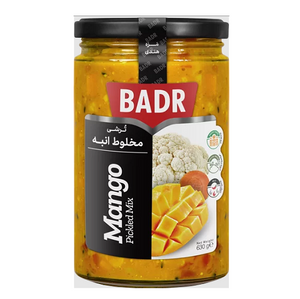 Mango Mix Pickle (ترشی مخلوط انبه) 630gr - Badr Mango Mix Pickle (ترشی مخلوط انبه) 630gr - Badr