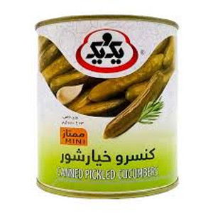 Cannded Mini Pickled Cucumber (کنسرو خیارشور ممتاز) 770gr - 1&1 Cannded Mini Pickled Cucumber (کنسرو خیارشور ممتاز) 770gr - 1&1