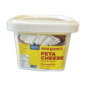 Danish Style Feta Cheese 1kg - Maryam