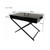 Portable Folding Charcoal BBQ Grill Camping Steel Frame Large Size